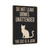 The Cat Is A Jerk Sign 8x12 - Funny Cat Wall Sign – Do Not Leave Drinks Unattended – Rustic Metal Cat Decor For Home, Kitchen, Or Bar