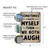 Sometimes I Talk To Myself Then We Both Laugh 8x12 - Funny Vintage Metal Sign – Rustic Wall Decor For Home, Office, Or Garage