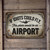 If Idiots Could Fly Airport Sign Funny Vintage-Style Metal Wall Sign With Airplane Humor Decor For Garage, Man Cave, Or Office 8x12