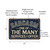 Sarcasm One Of The Many Services I Offer – Vintage Metal Sign – Blue Retro Wall Decor For Office, Garage, Or Bar – 8"x 12"