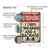 No Trespassing I Own Firearms And A Backhoe – Vintage-Style Warning Sign With Bullet Holes – Funny Rustic Outdoor Security Sign – 8"x 12"