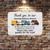 Thank You Delivery Driver Sign – 8x12 Vintage Metal Porch Decor With Cartoon Trucks, Treat Station Appreciation Gift For FedEx UPS Amazon