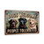 Dogs Welcome People Tolerated Sign – 8x12 Vintage Labrador Retriever Metal Wall Art, Funny Rustic Pet Decor For Porch, Cabin, Or Kennel