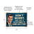 Don’t Worry Dumb Questions Sign – 8x12 Funny Vintage Office Metal Wall Art, Retro Customer Service Humor Plaque For Desk Or Reception