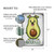 AVODOGGO Funny Avocado Dog Metal Sign – 8x12 Vintage Cartoon Wall Decor With Rustic Finish, Whimsical Kitchen Or Nursery Art