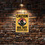 Caution Bigfoot Breeding Area Sign – Funny Sasquatch Warning Metal Wall Art With Vintage Yellow Distressed Outdoor Style 8x12