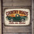 Country Roads Take Me Home Sign – Vintage Metal Wall Art With Retro Pickup Truck, Rustic Americana Plaque For Home Or Barn Decor 8x12