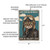 Funny Military Cat Sign – “Mike Echo Oscar Whisky” Vintage Metal Wall Art, Aviator Cat Poster, WWII Radio Humor Sign 8x12