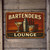 Vintage Bartender’s Lounge Metal Sign – Retro Bar Wall Art With Martini & Cocktail Illustration, Rustic Pub Decor For Home Or Man Cave 8x12