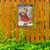 Just A Girl Who Loves Christmas Sign – Vintage Metal Holiday Wall Art With Red Dress Girl, Snow Scene & Christmas Tree 8x12