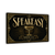 Speakeasy Metal Sign, Art Deco Home Bar Decor 8x12