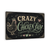 Crazy Chicken Lady Sign, Funny Chicken Mom Wall Decor, 8x12 Metal