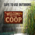 Welcome to the Coop Sign, Chicken Coop Welcome Decor Wall Decor, 8x12 Metal