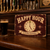 Happy Hour Sign, Retro Cocktail Bar Wall Decor, 8x12 Metal