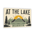 At the Lake, Life Is Good Sign, Rustic Lake House Wall Decor, 8x12 Metal