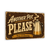 Another Pot Please Sign, Cozy Farmhouse Kitchen Coffee Decor Wall Decor, 8x12 Metal