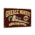 Grease Monkey Sign, Mechanic Wall Decor, 8x12 Metal
