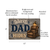 Where Dad Hides From Mom Sign, Grey Pallet Wood Wall Decor, 8x12 Metal