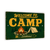 Welcome to Camp Sign, Rustic Camp Welcome Decor Wall Decor, 8x12 Metal - photo 3