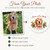 Custom Pet Memorial Christmas Ornament from Your Photo - Personalized Dog Cat Loss Keepsake - 3" Round Ceramic Keepsake with Gift Box