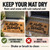 Hello Winter personalized coir doormat
