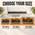 Retro Groovy Hello personalized coir doormat