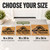 Mountain Sunrise personalized coir doormat