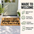 Excuse the Mess personalized coir doormat