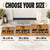 Just Leave It personalized coir doormat
