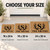 Antler Monogram personalized coir doormat