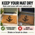 Anchor Monogram personalized coir doormat