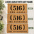 Farmhouse House Number personalized coir doormat