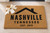 Hometown + Est. personalized coir doormat