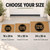 House Number Badge personalized coir doormat