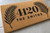 Coastal Palm House Number personalized coir doormat
