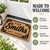 Flourish Frame personalized coir doormat