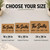 Family First Names personalized coir doormat