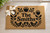 Scandinavian Folk personalized coir doormat