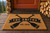 Crossed Paddles personalized coir doormat