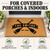 Crossed Paddles personalized coir doormat