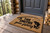 Gone Fishing personalized coir doormat