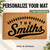 Baseball Family personalized coir doormat
