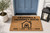 Grandparents' House + Grandkids personalized coir doormat