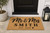 Mr & Mrs Script personalized coir doormat