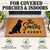 Golden Retriever personalized coir doormat