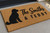 Goldendoodle personalized coir doormat