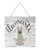 Llamaste Wooden Plank Sign 7.5 x 7.5