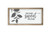 Home Sweet Home Flower Framed Wood Farmhouse Wall Sign