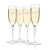 Personalized Engraved Champagne Toasting Flutes (Sold Individually)