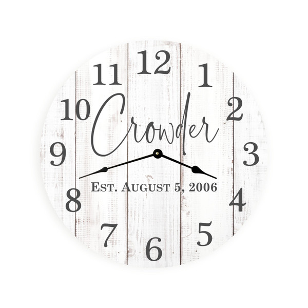 Michele Rook/Clayton Homes UV Clock 18"